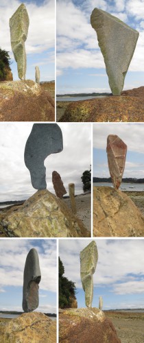 patelgé,land art,rock balancing,pierres debouts,pierres levées,art contemporain,plage,art nature,perros-guirec,porz ar goret,bretagne